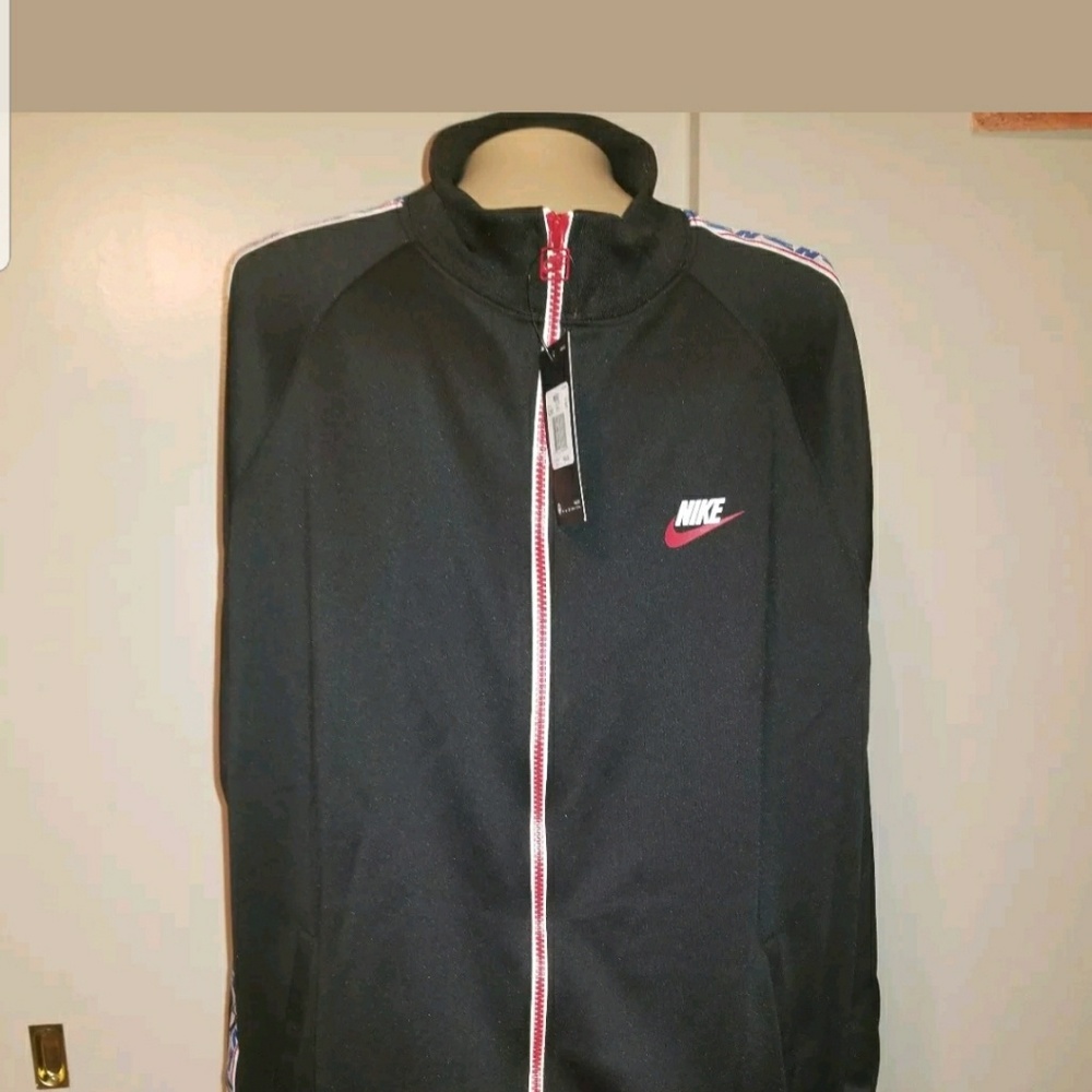 Nike Black track jacket XXL Brand new - Picture 1 of 6